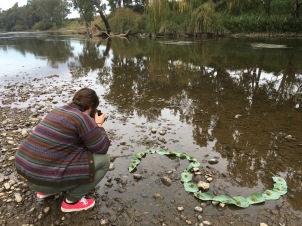 Photographing assemblages on the Macquarie River
