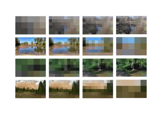 Kim V Goldsmith and Andrew Howe giclee print