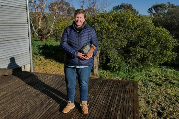 On site at the CORRIDOR project (photo taken by Phoebe Cowdery)
