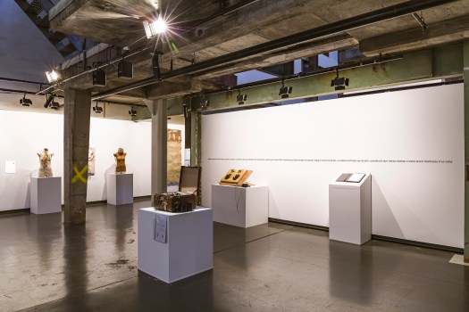Installation view of the Vaticinor works at Casula Powerhouse Arts Centre.